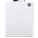 U Brands Contempo - Pizarrón magnético de borrado en seco, pulgadas, armazón blanco, 252U00-04