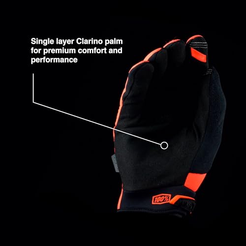 100% Brisker - Guantes para motocross y bicicleta de montaña