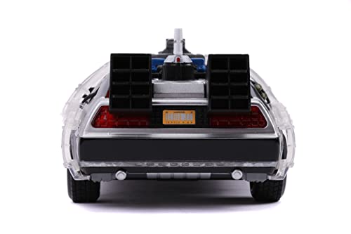 Jada 1:24 Diecast Back to The Future 2 Time Machine with Lights