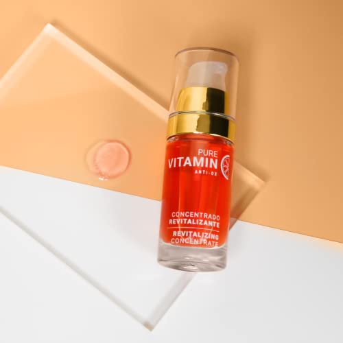 Noche Y Dia Night and Day Vitamin C Revitalizing Concentrate Serum for Face with Bitter Orange, Lemon, & Kiwi Seed 1.02 fl oz