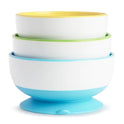 Munchkin Stay Put Plato hondo con ventosa, 3 unidades