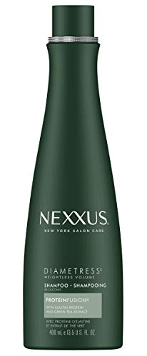 Nexxus Diamtress Volume Champú para cabello fino y plano, 13 onzas
