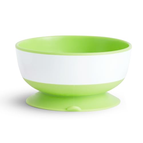 Munchkin Stay Put Plato hondo con ventosa, 3 unidades