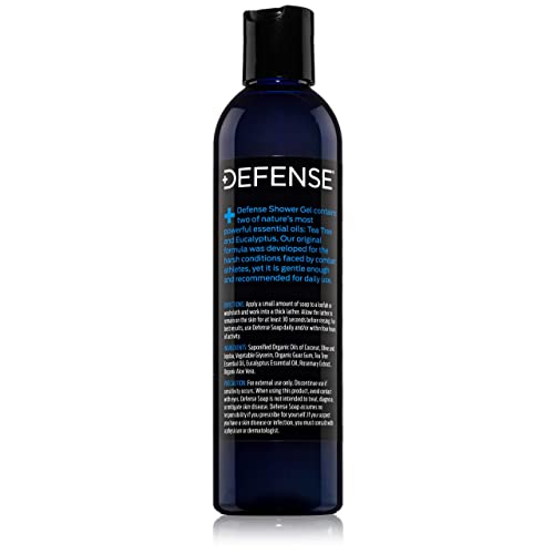 Gel de ducha de gel de ducha de gel de jabón de Defensa, 8 onzas líquidas