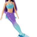 Barbie Dreamtopia, Sirena Aleta Morada, Muñeca para niñas a Partir de 3 años