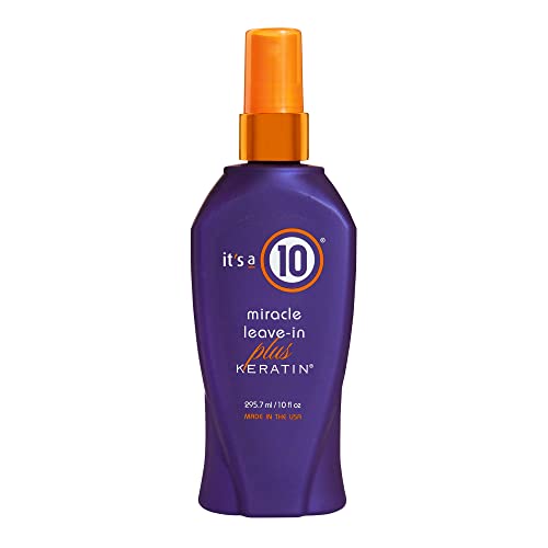 it's a 10 Miracle Leave-In Plus Keratin Spray 10 onzas