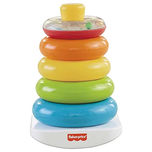 Fisher-Price Rock-a-Stack & Baby's First Blocks Bundle [Amazon Exclusive]
