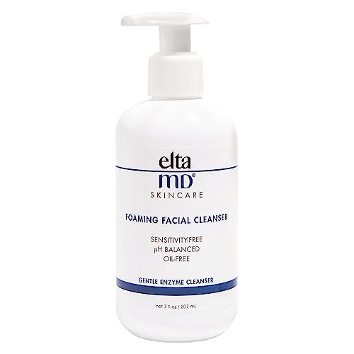 EltaMD Foaming Facial Cleanser, Gentle, Oil-free, Paraben-free, Dermatologist-Recommended Enzyme and Amino Acid Face Wash 7.0 oz