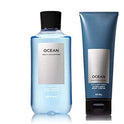 Bath and Body Works Men's Collection Ultra Shea Body Cream & 2 in 1 Hair and Body Wash OCEAN.