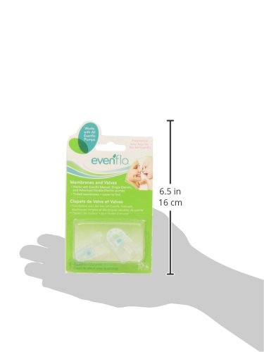 Evenflo Feeding Replacement Silicone Membranes and Valves for Advanced Breast Pumps (2 of Each)