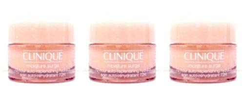 Lot of 3 Clinique Moisture Surge 72-Hour Auto-Replenishing Hydrator, 0.5 oz ea