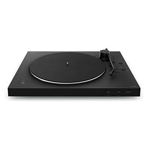 Sony PS-LX310BT Tocadiscos de transmisión por Correa: Reproductor de Discos de Vinilo inalámbrico Totalmente automático con Bluetooth y Salida USB