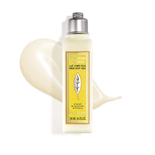 L'Occitane Crisp Citrus Verbena Body Lotion Enriched With Grapefruit Extract and Organic Verbena, 8.4 Fl. oz.