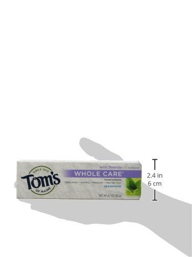 Tom's of Maine Whole Care Pasta dental, pasta dentífrico, pasta dental natural