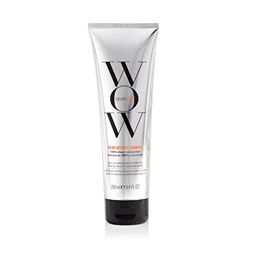 COLOR WOW Champú de seguridad de color – Champú sin sulfato para cabello tratado con colores – Mejor cuidado profesional del cabello para cabello saludable – Champú sin parabenos calidad – Seguro para todos los tipos de cabello y colores