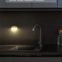 Eufy Lumi - Luz nocturna adhesiva de segunda generación LED blanca cálida, sensor de movimiento, recámara, baño, cocina, pasillo, escaleras, eficiencia energética, compacto, paquete de 3