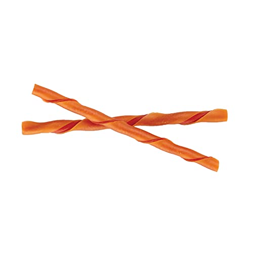 Smartbones Smart Twist palitos con Mantequilla de maní 190 Unidades, masticables sin Piel para Perros, SBTT-02943