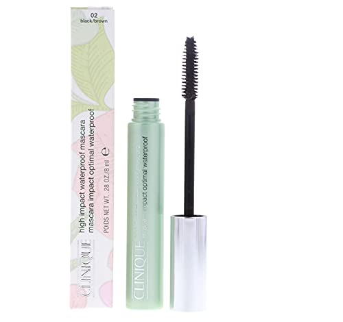 High Impact Waterproof Mascara - # 02 Black/Brown - 8ml/0.28oz