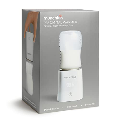 New Munchkin 98° Digital Bottle Warmer – Perfect Temperature,