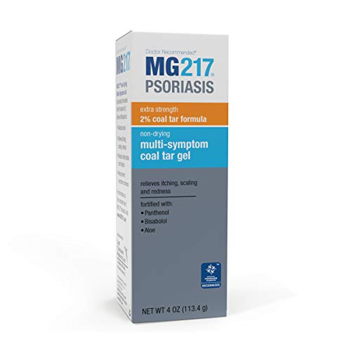 MG217 Psoriasis Non-Drying Multi-Symptom 2% Coal Tar Gel - 4 oz Tube