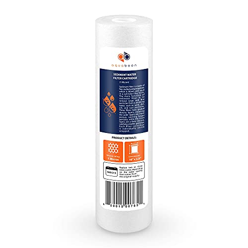 Aquaboon Filtro de agua para sedimentos, para cualquier unidad RO estándar
