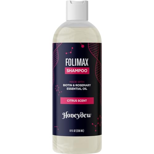 Hair Loss Shampoo for Men and Women - DHT Blocker - Biotin for Hair Growth and Regrowth Treatment - Thicker Fuller Hair Revitalizing Shampoo - Improve Circulation Scalp - Dandruff Shampoo Sulfate Free