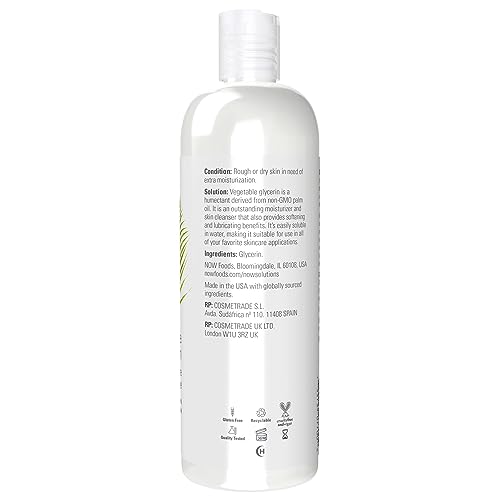 NOW Solutions Glycerine Vegetable, 16-Fluid Ounces