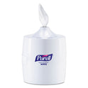 GOJ901901 Hand Sanitizer Wipes Wall Mount Dispenser, 700/1200 Wipe Capacity, White