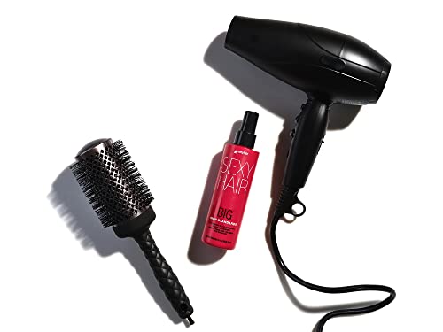 SexyHair Big High Standards Volumizing Blow Out Spray, 6.7 Oz | Up to 40% More Volume | Shine, Smoothness and Manageability | Thermal Protection