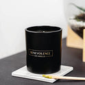 Benevolence LA Vela perfumada – Velas de aromaterapia – Velas aromáticas fuertes de cera de soja natural con vidrio negro mate en caja de regalo