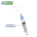 Ezy Dose Limpiador de cera para oídos y oídos para humanos | Jeringa con punta de tres rayas