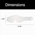 100% Standard Tear Offs 20 Pack – Compatible con RC2/AC2/ST2 (2 x 7 unidades)