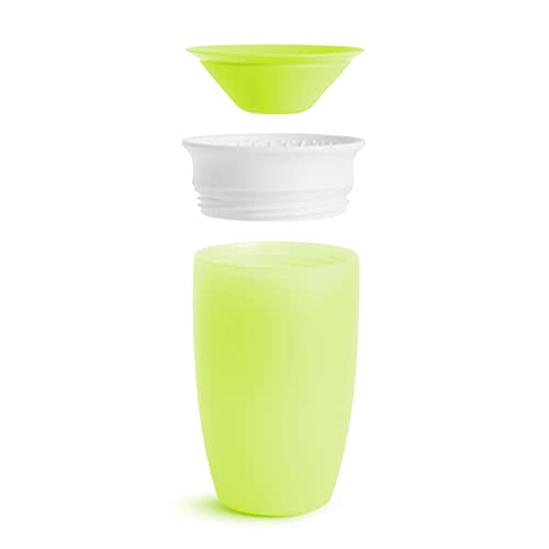 Munchkin Miracle 360 Vaso para niños, verde/azul, 295 ml, 2 unidades
