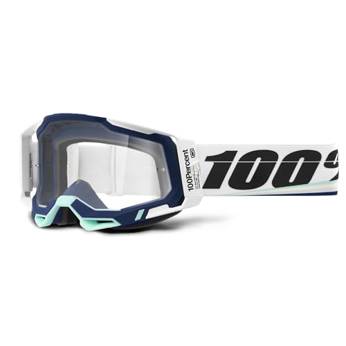 100% Racecraft 2 Premium Protective Sport Goggles with Nose Guard