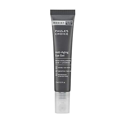 Paula's Choice RESIST Anti-Aging Eye Gel with Hyaluronic Acid, Soothing Treatment for Fine Lines and Puffiness in the Under Eye Area