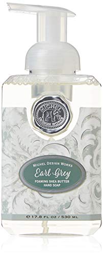 Michel Design Works Jabón de manos espumoso con aroma a hoja de tomate verde