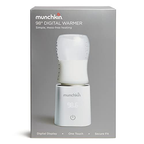 New Munchkin 98° Digital Bottle Warmer – Perfect Temperature,