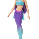 Barbie Dreamtopia, Sirena Aleta Morada, Muñeca para niñas a Partir de 3 años