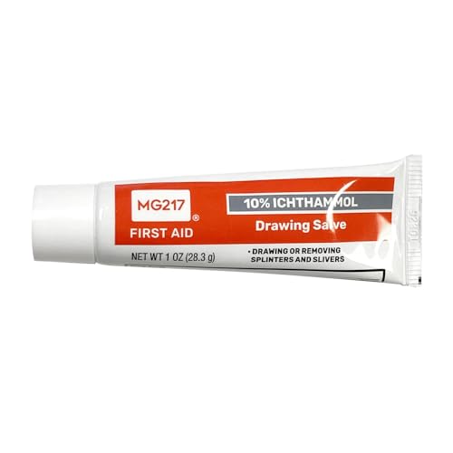 MG217 10 Ichthammol Drawing Salve 1 oz tube QNX