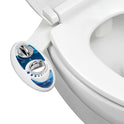 Luxe Bidet Neo 120 (Elite Series) - Boquilla autolimpiante - Accesorio mecánico no eléctrico para inodoro de bidé con válvulas de grifo fuertes y mangueras de metal