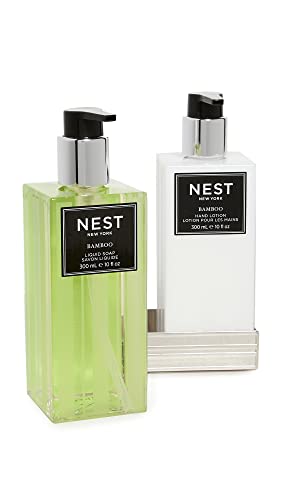 NEST Fragrances Bamboo Liquid Soap & Hand Lotion Set