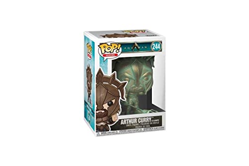 Funko Pop Arthur Curry AS Gladiator Patina Exclusivo DE PELICULA Aquaman DC
