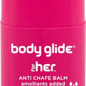 Cuerpo Glide para ella 42.5 gram anti Chafe Bálsamo, Rosado, 1.5oz