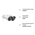 REOLINK Cámaras de seguridad para exteriores, sistema de cámara de seguridad para el hogar para vigilancia PoE IP de 5 MP, detección inteligente de seres humanos/vehículos, funciona con casa inteligente, lapso de tiempo, tarjeta SD de hasta 256 GB, RLC-51