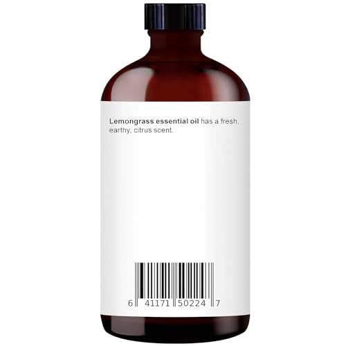 Majestic Pure Lemongrass Essential Oil, 100% Pure and Natural with Therapeutic Grade, Premium Quality Lemongrass Oil, 4 Fl. Oz.