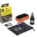 BIG FUDGE Kit de limpieza de discos de vinilo incluye cepillo de terciopelo, líquido de limpieza y cepillo de lápiz capacitivo o gel