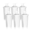 Overbest Filtro de agua certificado NSF, repuesto para jarra y dispensadores Brita Classic OB03, Mavea 107007, 35557, Brita Pitchers Grand (paquete de 6)