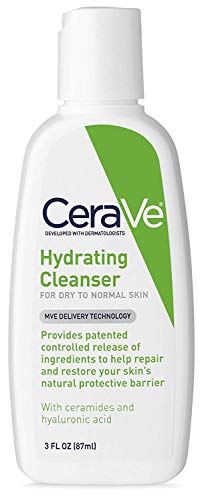 (3 Pack) CeraVe Hydrating Cleanser, 3 Fl Oz each