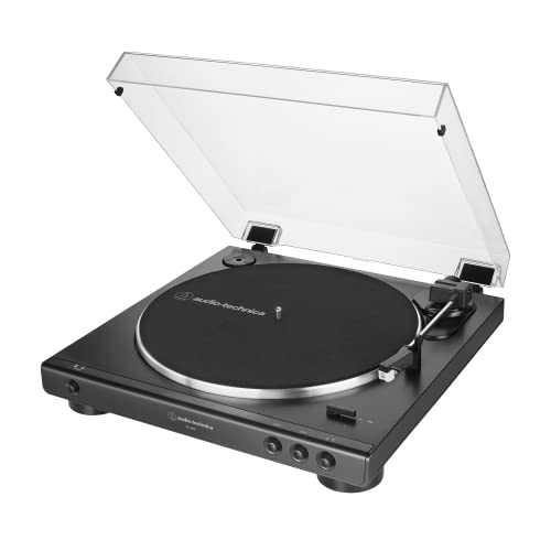 Audio-Technica AT-LP60X-BK - Tocadiscos estéreo Totalmente automáticos