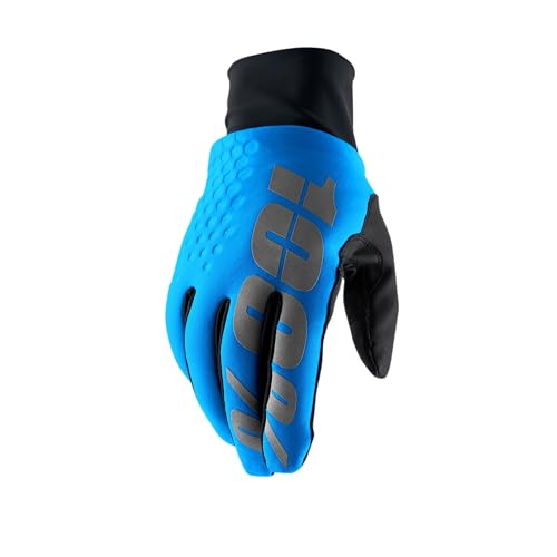 100% HYDROMATIC BRISKER - Guantes de Motocross y Motos de Nieve para Clima frío, Resistente al Agua Caliente MX & Powersport Racing Equipo de protección